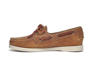 Sebago Dockside Portland Leather Dress Shoes 40 EU Brown Tan
