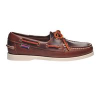 Sebago - Dockside Portland Waxed - Femme - Chaussures - Brun - Taille: 38 EU