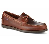 Sebago Docksides Mocassin Homme Pont Chaussures 70000g0/925 Marron Gomme Neuf
