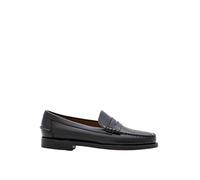 Sebago Chaussures homme Mocins cliques en cuir fait main Noir taille 44 EU
