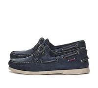 Sebago Docksides Portland Chaussures Bateau pour Homme, Bleu, 42 EU