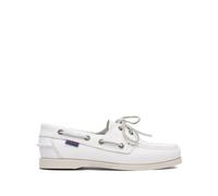 Sebago - Docksides Portland - Femme - Chaussures - Blanc - Taille: 37 1/2 EU