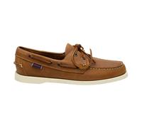 Sebago Dockside Portland Leather Womens Slip on Shoes 37 EU Brown Tan