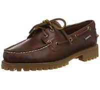 Sebago Femme Ranger Waxy W Moccasin, Brown-Gum, 39 EU