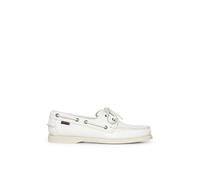 Sebago Docksides Portland Chaussures Bateau, Homme, Blanc (White 911), 41.5 EU