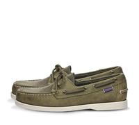 Sebago Homme Docksides Portland Crazy H Mokassins, Vert (Green Military 909), 42 EU