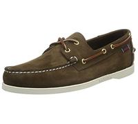 Sebago Homme Docksides Portland Nubuck Chaussures bateau, Marron Dk Brown 901, 41.5 EU