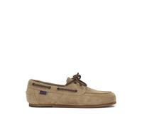 Sebago mocassin femme beige en cuir suédé italien - 6.5