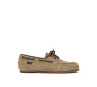 Sebago mocassin homme beige en cuir suédé italien - 7