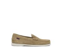 Sebago mocassin homme beige en pur cuir suédé - 11