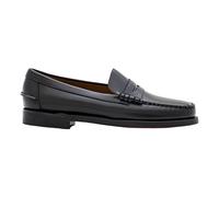 Sebago Chaussures homme Mocins cliques en cuir fait main Noir taille 44 EU