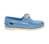 Sebago - Portland Boat Shoe - Femme - Chaussures - Bleu - Taille: 37 1/2 EU
