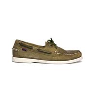 Sebago - Portland Boat Shoe - Homme - Chaussures - Vert - Taille: 44 EU