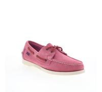 Sebago Portland Roughout chaussures bateau pour femmes en suede rose
