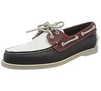 Sebago Portland Spinnaker, Chaussures Bateau Homme, Multicolore (Navy-Red-White 972), 42 EU (8)