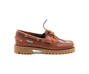 Sebago - Ranger Boat Shoe - Femme - Chaussures - Brun - Taille: 39 EU