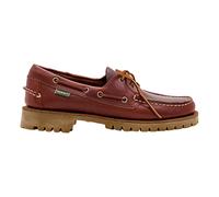 Sebago - Ranger Waxy Loafer - Femme - Chaussures - Rouge - Taille: 37 EU