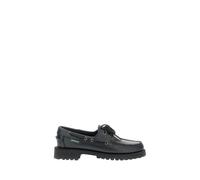 Sebago - Ranger Waxy Moccasin - Femme - Chaussures - Noir - Taille: 38 EU