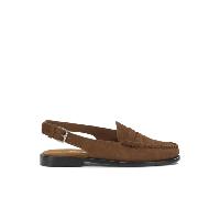 Sebago sabot femme marron dan en daim avec bride arrière ajustable - 7
