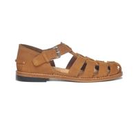 Sebago - Sandale en daim Gurkha avec bride réglable - Femme - Chaussures - Brun - Taille: 37 1/2 EU