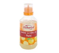 Sébalcé Arôme Naturel de Yuzu, de Fèves de Tonka, d'Orange, de Citrons, Arôme et Colorants Framboise, Fraise, Amande Amère, Pistache 500g/Flacon (2 flacon, Arôme Naturel de Yuzu)