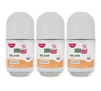 Sebamed Balsam Déodorant à bille Sensitiv Roll On sans aluminium 50ml pack de 3