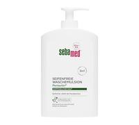 Sebamed Émulsion de lavage sans savon avec distributeur de 400 ml, nettoyage sans savon pour peaux sensibles, renforce la barrière cutanée, convient pour le nettoyage des mains, du visage et du corps
