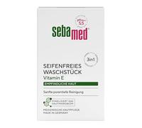 Sebamed Nettoyant sans savon 150 g, avec vitamine E, pour un nettoyage quotidien doux et en profondeur des peaux sensibles, convient pour le nettoyage des mains, du visage et du corps