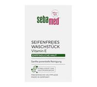 Sebamed Nettoyant sans savon de 50 g, format de voyage pratique pour les déplacements, avec vitamine E, pour le nettoyage sans savon des peaux sensibles, convient pour le nettoyage des mains, du