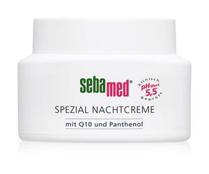 Sebamed Special Night Cream with Q10 and Panthenol crème de nuit régénérante à la coenzyme Q10 75 ml
