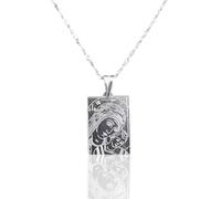 Sebaoth Médaille Vierge du Chemin néocatéchuménal | Argent sterling 925 | Pendentif Vierge de Kiko | Fabriqué en Espagne par catéchumène | Identifiez-vous avec votre foi | Collier unisexe | Taille
