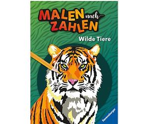 Sebastian Coene Ravensburger Malen nach Zahlen Wilde Tiere - 32 Motive - (Poche)