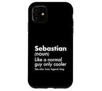 Sebastian, comme Un Gars Normal, Seulement Une légende Plus Cool, King First Coque pour iPhone 11