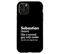 Sebastian, comme Un Gars Normal, Seulement Une légende Plus Cool, King First Coque pour iPhone 11 Pro