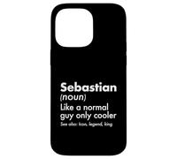 Sebastian, comme Un Gars Normal, Seulement Une légende Plus Cool, King First Coque pour iPhone 14 Pro Max