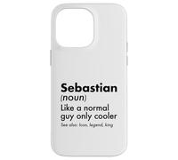 Sebastian, comme Un Gars Normal, Seulement Une légende Plus Cool, King First Coque pour iPhone 14 Pro Max