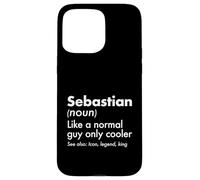 Sebastian, comme Un Gars Normal, Seulement Une légende Plus Cool, King First Coque pour iPhone 15 Pro Max