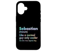 Sebastian, comme Un Gars Normal, Seulement Une légende Plus Cool, King First Coque pour iPhone 16