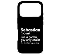 Sebastian, comme Un Gars Normal, Seulement Une légende Plus Cool, King First Coque pour iPhone 17 Pro