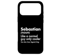 Sebastian, comme Un Gars Normal, Seulement Une légende Plus Cool, King First Coque pour iPhone 17 Pro Max