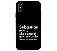 Sebastian, comme Un Gars Normal, Seulement Une légende Plus Cool, King First Coque pour iPhone X/XS