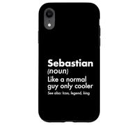 Sebastian, comme Un Gars Normal, Seulement Une légende Plus Cool, King First Coque pour iPhone XR