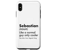 Sebastian, comme Un Gars Normal, Seulement Une légende Plus Cool, King First Coque pour iPhone XS Max