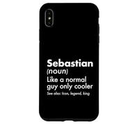 Sebastian, comme Un Gars Normal, Seulement Une légende Plus Cool, King First Coque pour iPhone XS Max