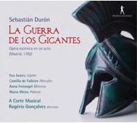 Sebastian Duron Sebastián Durón: La Guerra De Los Gigantes (CD) Album Digipak
