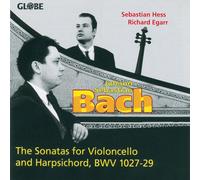 Sebastian Hess The Sonatas for Violoncello and Harpsichord (CD)