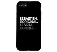 Sébastien l'original Le Vrai l'unique Humour fête des pères Coque pour iPhone SE (2020) / 7/8