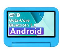 SEBBE Tablette Enfants 7 Pouces, Quad Core 7Go RAM + 64Go ROM(TF 1 to), Tablette Éducative avec Certifié GMS, Contrôle Parental, WiFi, Bluetooth,Tablettes avec Étui Anti-Chute - Bleu