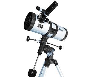Seben 114/1000 EQ-3 Star Sheriff - télescope réflecteur pour l'astronomie, y Compris Monture parallactique et Accessoires Big Pack