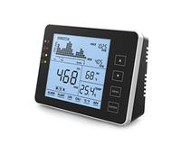 Seben 1200P B Compteur et Moniteur de CO2 avec feu de Circulation, Alarme Acoustique, enregistreur de données pour la Mesure de la qualité de l'air